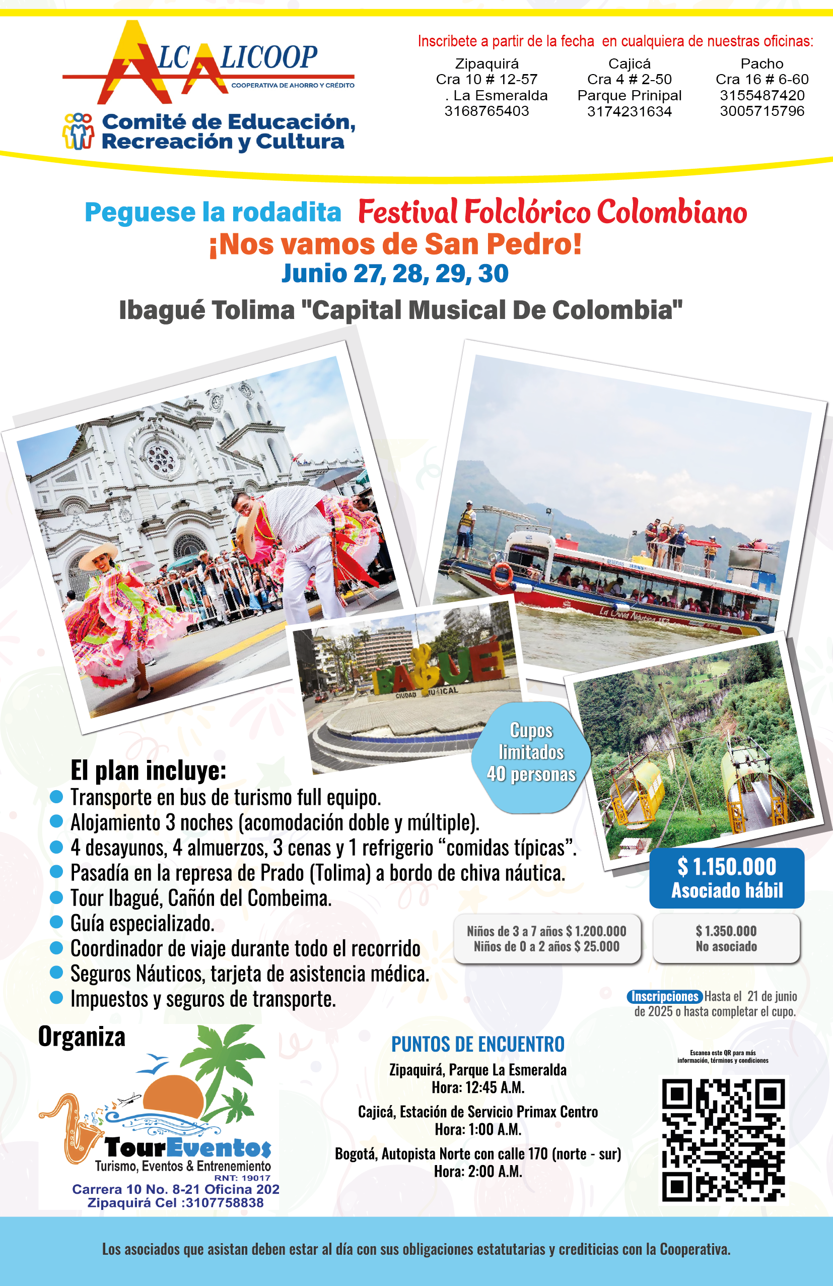 Tour Ibagué - Tolima